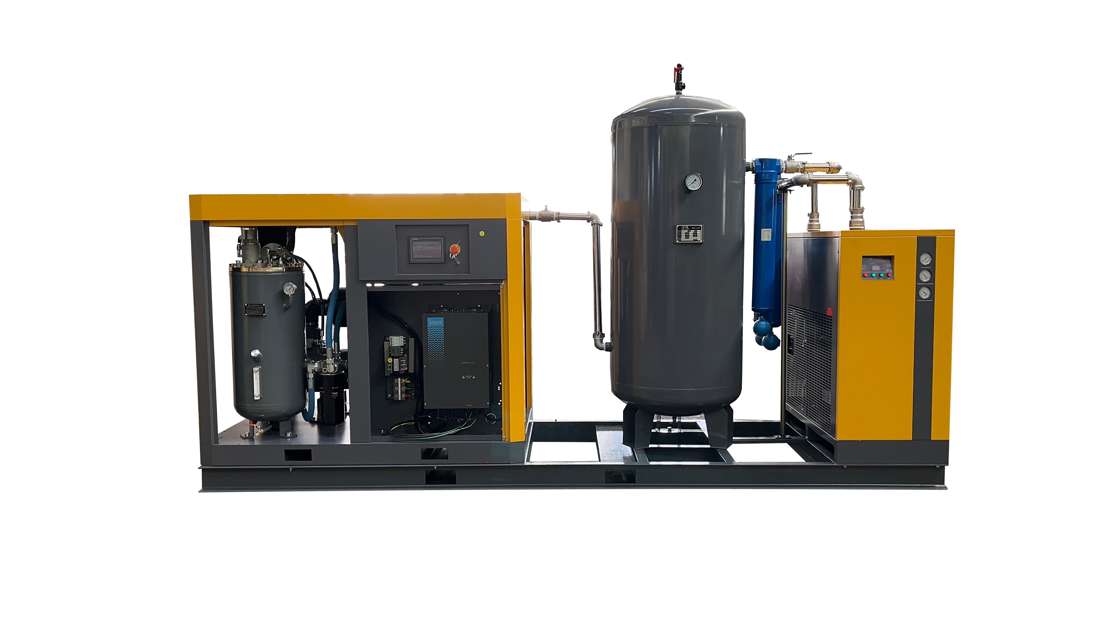 Compressor de Ar Montado em Skid 30-100HP