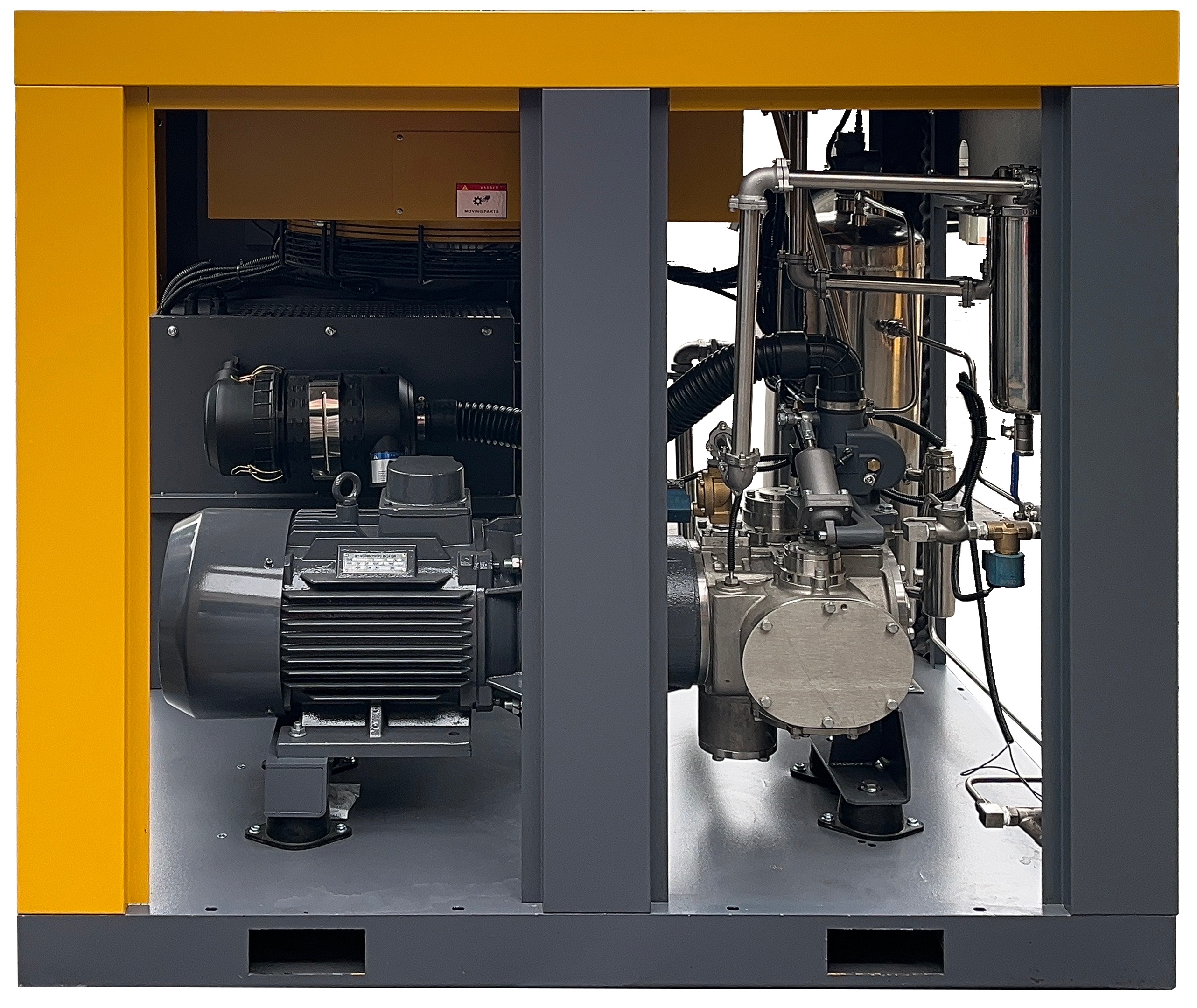Oil Free Screw Air Compressor 10-420HP