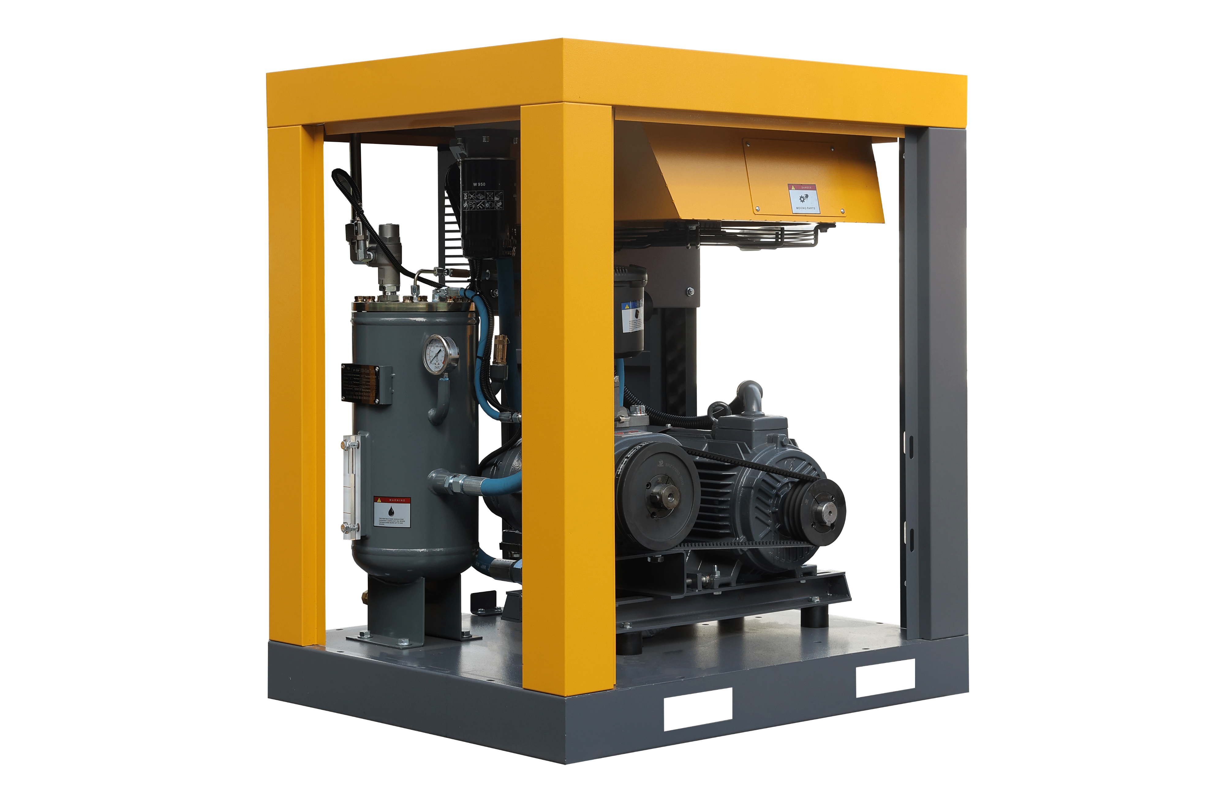 Belt Driven Screw Air Compressor 5-20HP
