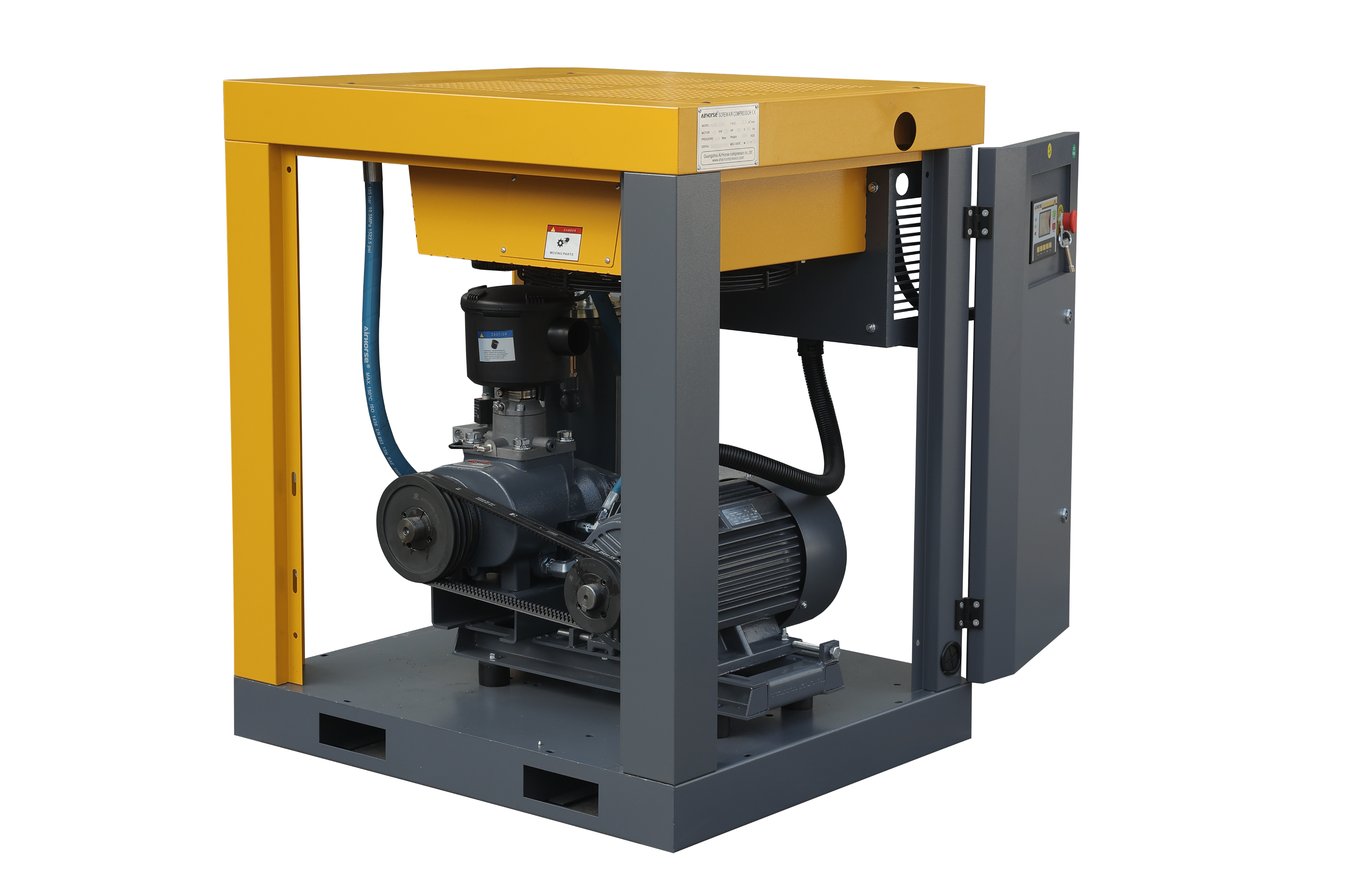 Belt Driven Screw Air Compressor 5-20HP