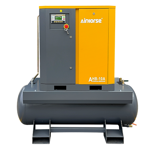 Tank Mounted Screw Compressor 5-20HP