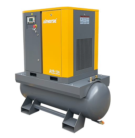 Tank Mounted Screw Compressor 5-20HP