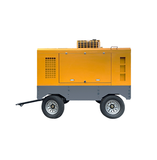 Diesel Portable Screw Air Compressor