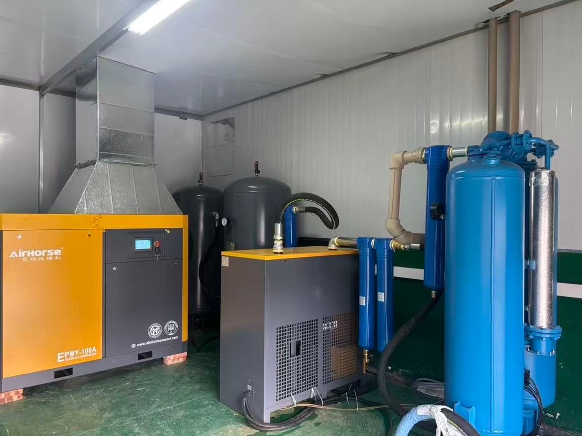 AirHorse 75kW VFD Compressor Powers Jiangxi Tech Enterprise