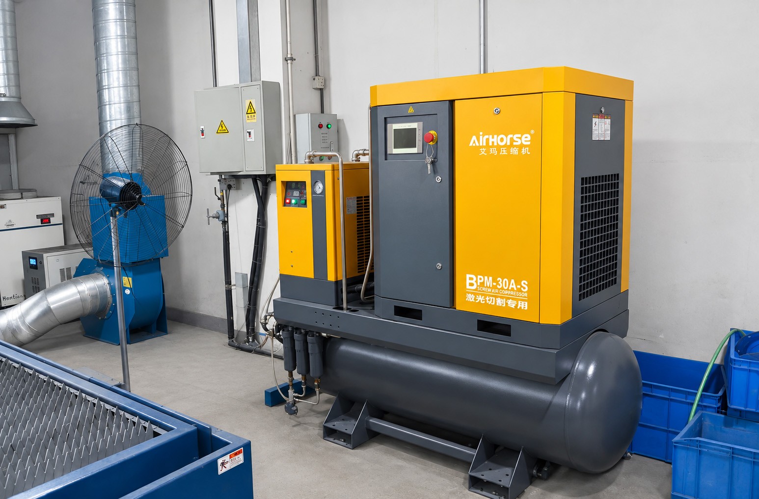 Why Choose AirHorse&rsquo;s 22kW 4-in-1 Laser Air Compressor? Clean, Compact & Efficient